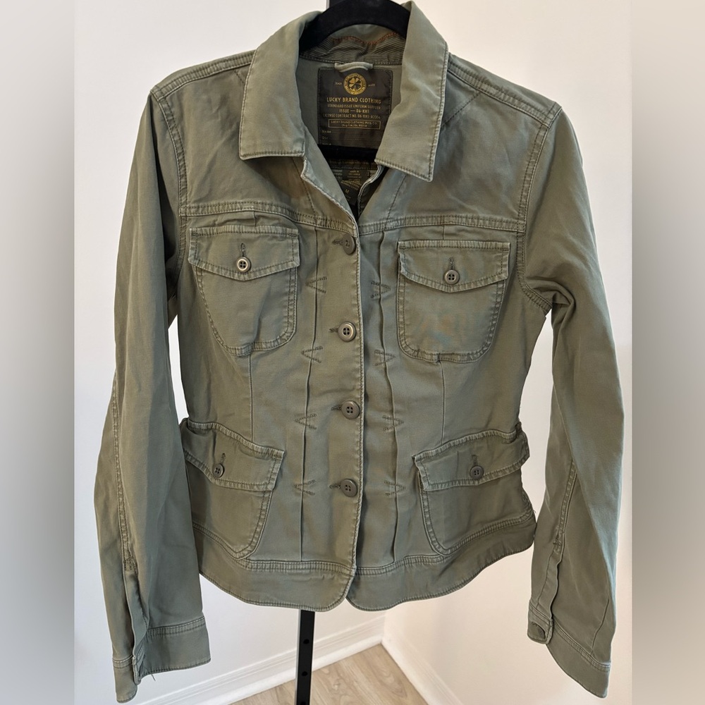 Lucky Brand Olive Green Women's Utility Jacket